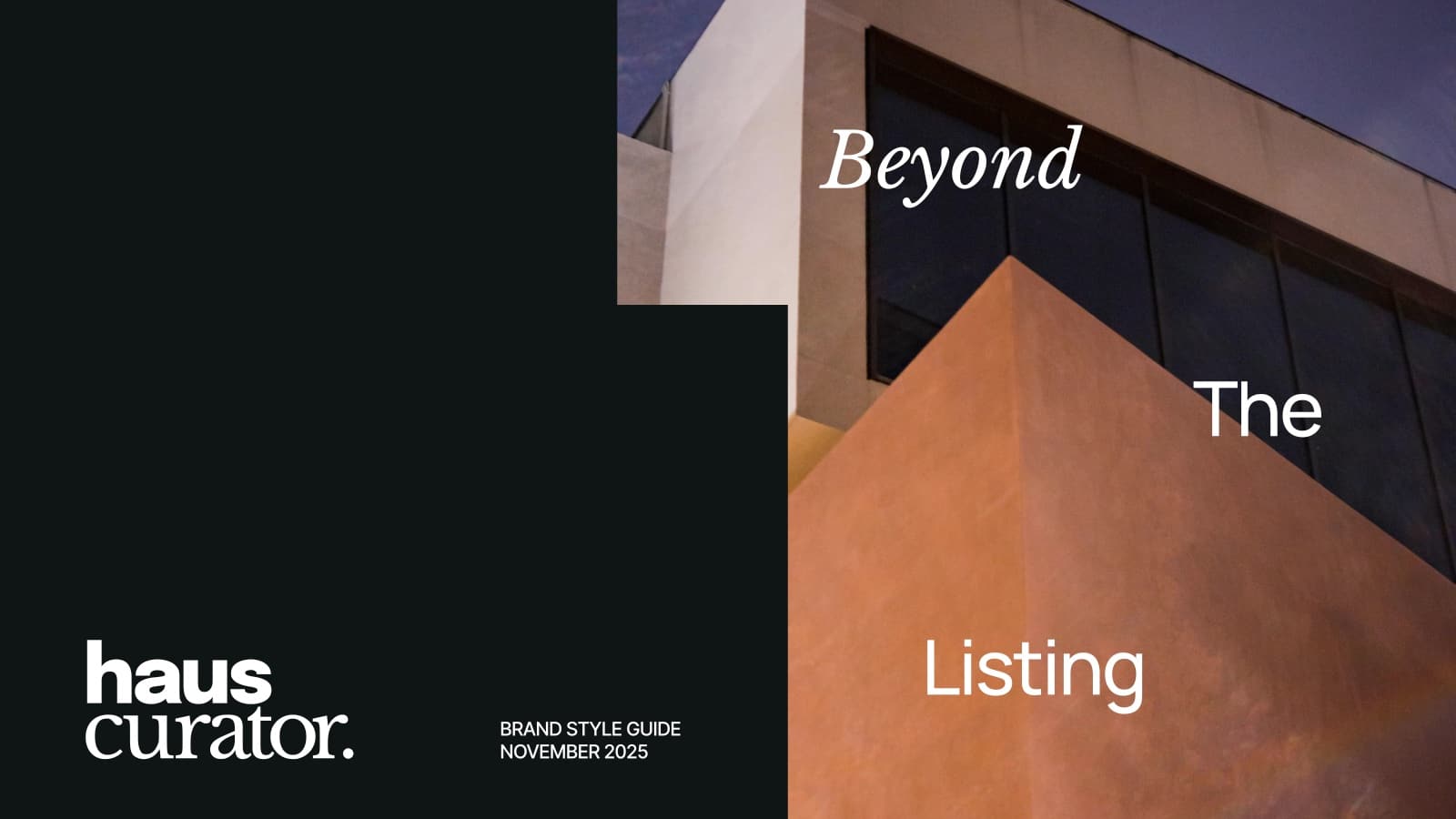 Haus Curator brand work 1